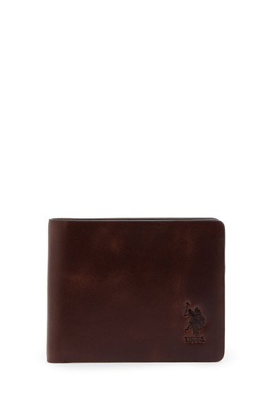 U.S. Polo Assn. Men's Brown Wallet 50305021-Vr029
