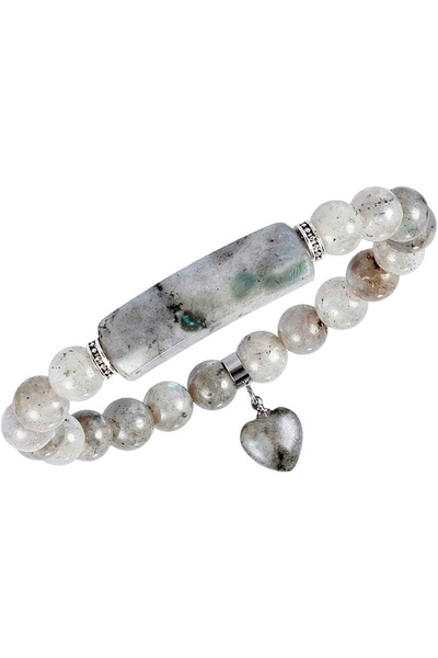 craftmystic Bratara cu pietre semipretioase margele 8mm ochi de Labradorit : Echilibru si armonie