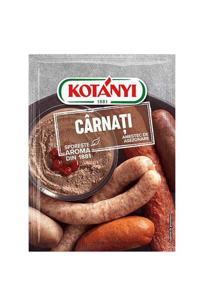 Kotanyi Sausage seasoning mix, 5 x 37 g, Kotanyi
