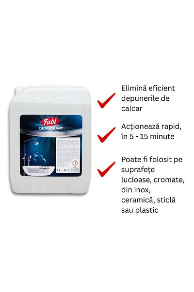 FABI Toilet And Sanitary Ware Descaler, 5l