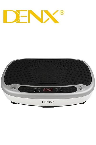 Denx Vibration Plate Exercise Machine - Whole Body Workout Vibration w/ Loop Bands DX2593