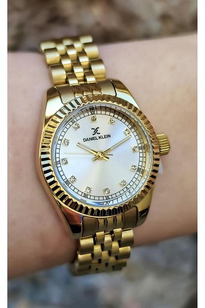 Daniel Klein Dke.1.10846 Minimal Stone Design Women's Wristwatch