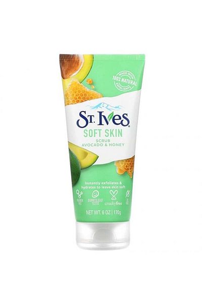 LEADING LINES St. Ives Avocado & Honey Facial Scrub 170ml