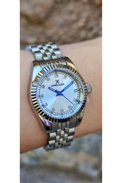 Daniel Klein Minimal Stone Design Women's Wristwatch