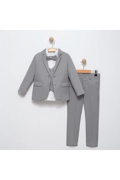 Terry Boy's Tuxedo Suit with Jacket / Jacket, Pants, Waistcoat, Shirt and Bowtie