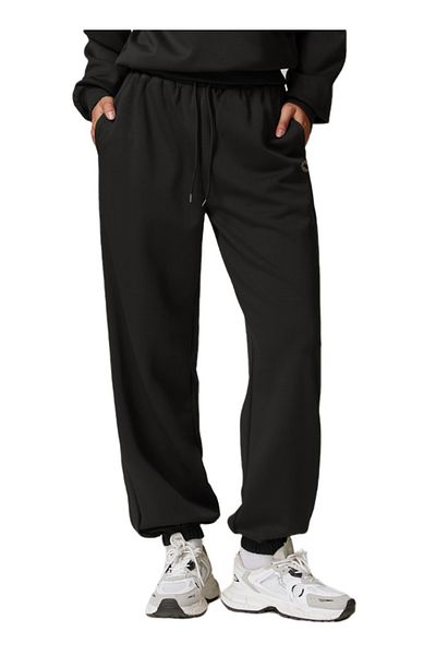 KAWN YOGA Womens Mid Waist Workout Sport Sweatpants Running Pants
