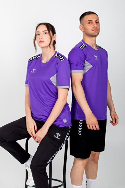 hummel Αυθεντικό μπλουζάκι προπόνησης μωβ