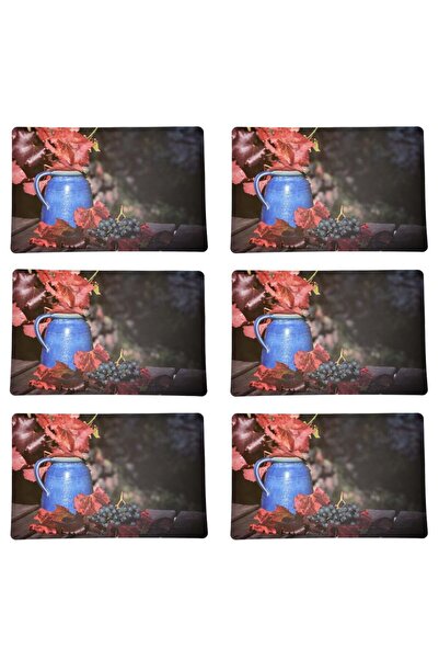 PUFO Set suporturi pentru farfurii pentru servire la masă, model Pufo Colour ...