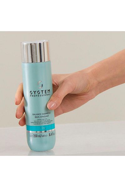 System Professional Balance Shampoo / Scalp Nourishing and Moisturizing Shampoo 250 ml