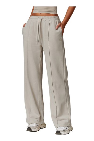 KAWN YOGA Womens Mid Waist Workout Sport Sweatpants Running Pants