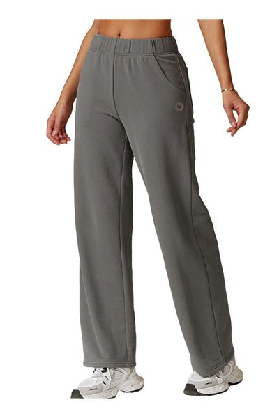 KAWN YOGA Womens Mid Waist Workout Sport Sweatpants Running Pants