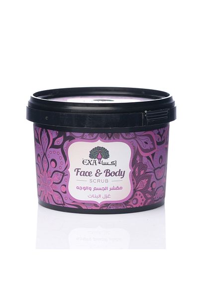 BRONZENET AXA Cotton Candy Face & Body Scrub 400g