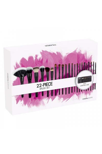 coastal scents مجموعة فرشاة مكونة من 22 قطعة