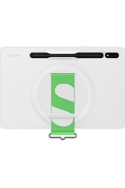 Samsung Strap Cover Protective Case for Galaxy Tab S8, White