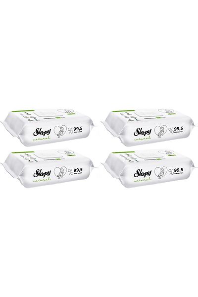 Sleepy Wet Towel Wipes 90 Sheets Natural Newborn 4 Pcs 360 Sheets