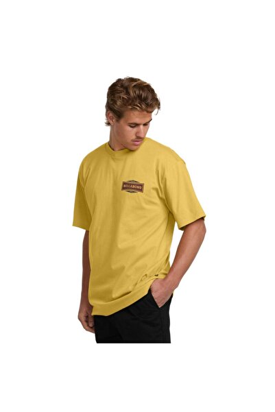 BİLLABONG Ανδρικό κίτρινο μπλουζάκι Walled Regular Ss ΑΝΔΡΙΚΟ ΜΠΛΟΥΖΑ 24A351527