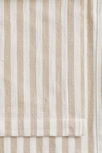 H&M Striped cotton tablecloth