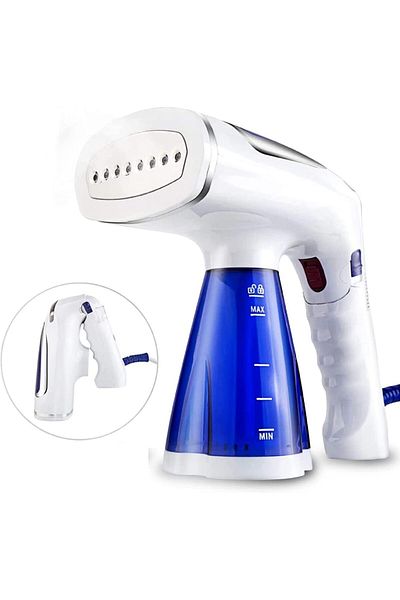 COOYA 1600W Steamer for Clothes , Fast 30s Heat-Up, with Large 250ml Tank, for All Fabrics