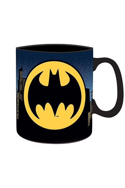 MECKSA Marvel Batman I am The Knight Black Coffee Mug 11 oz