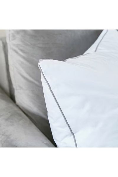 Home Box Luxury Down Alternative Filled Cushion Cotton White 45 x 45cm