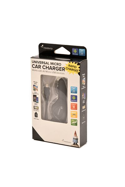 Generic Travel City Single Port Car Charger Compatible with Samsung Galaxy and BlackBerry