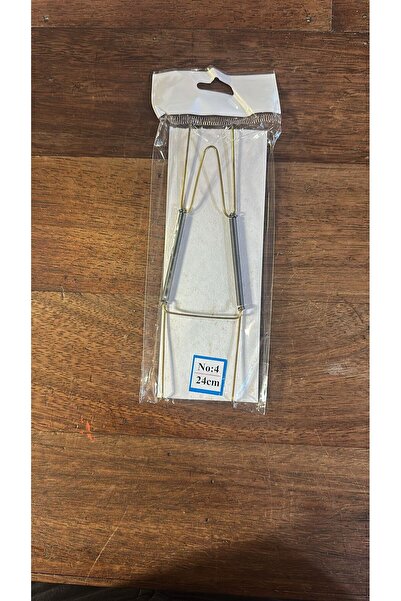 Home No:4 Duvar Tabağı Askısı Ø24 cm Çelik Yaylı Askı