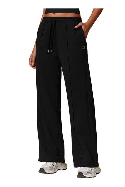 KAWN YOGA Womens Mid Waist Workout Sport Sweatpants Running Pants