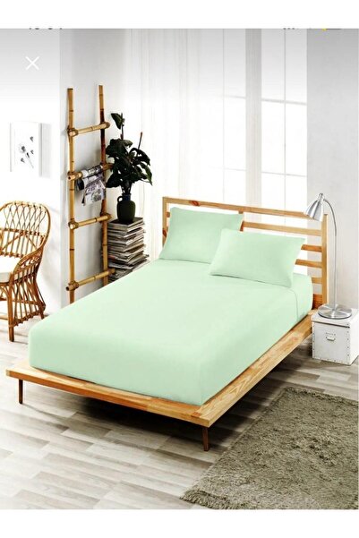 lemonwibe طقم ملاءة سرير بحجم كينغ 100% قطن 180×200