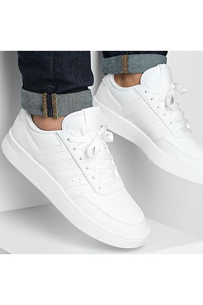 adidas Breaknet 2.0 ID7110 Λευκά ανδρικά casual παπούτσια