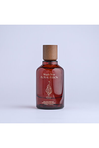 IFRAH PERFUME Majah Noir Floral Fusion Eau de Parfum Spray, 90ml, Wooden Cap for Both Men and Women