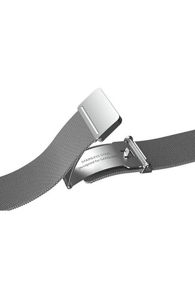 Samsung Curea otel inoxidabil Samsung Milanese Band pentru Galaxy Watch 4 (44mm), 20mm, M/L, Silver