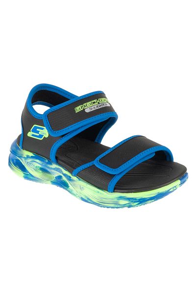 SKECHERS S-Lights: Sola Glow Sandal - Fusion Brights, Boys' Outdoor sandals