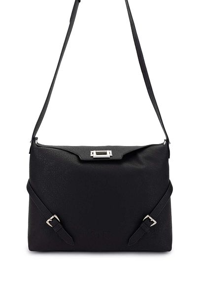 Tamer Tanca Women's Vegan Black Shoulder Bag
