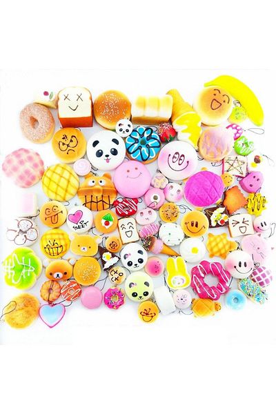 OEM Scented Squishy Keychain Toy with Slow Rebound, Pack of 20 Pieces MyStyle Kids