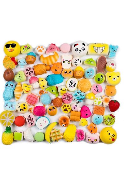 OEM Scented Squishy Keychain Toy with Slow Rebound, Pack of 30 Pieces MyStyle Kids