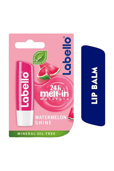 LABELLO Labello Lip Balm Moisturising Lip Care Watermelon Shine 4.8 g