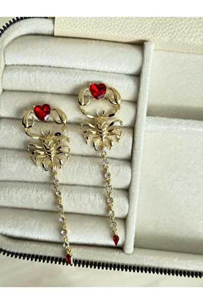 h&b design jewel Steel Design Scorpion Earrings
