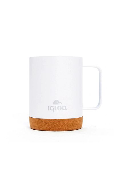 IGLOO CANA ALBĂ din plută 350ml