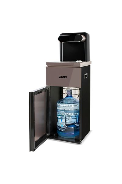 Zass Multifunctional Floor Water Dispenser Zwd 19 Cs, Tea Bar, Hot/cold Water, Compressor Cooling