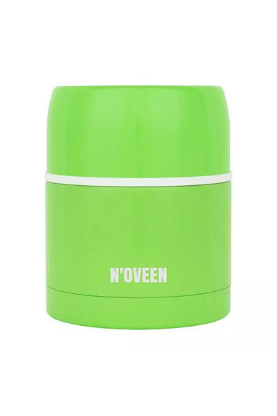 Noveen Thermos For Soup/Food Tb930 Green, 470ml, Double Wall, Stainless Steel, Carrying Case