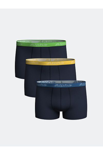 LC Waikiki Standard Fit Cotton Flexible Ανδρικό Boxer 3 τεμαχίων