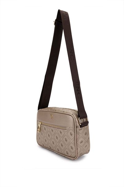 Tamer Tanca Women's Vegan Gold Messenger Bag