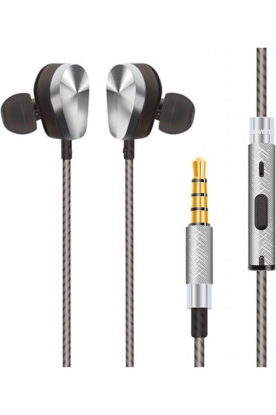 Ralyin Wired Audio Headphones, Black/gray, 118 Cm