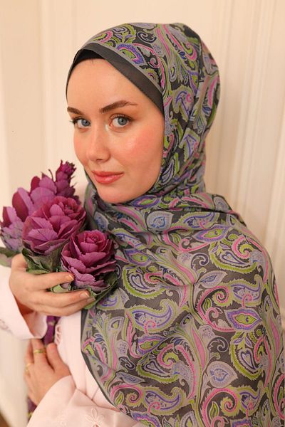Silk Home Σάλι Leyla Desen Naria