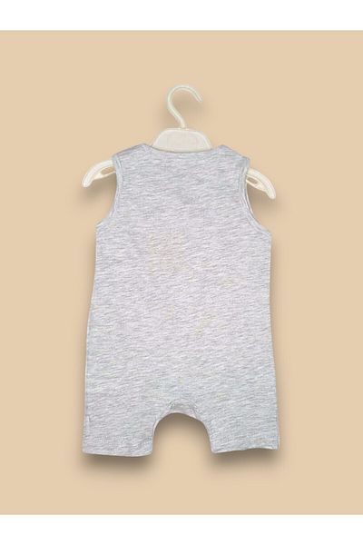 For My Baby Baby Jumpsuit Summer Half Snap Combed Cotton Barbatöz