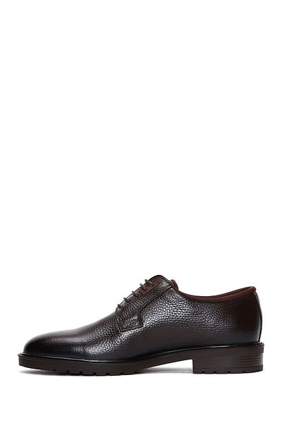 Derimod Men's Brown Laced Leather Classic Shoes 24Wfd6007Ft