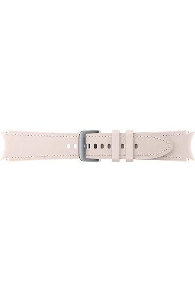 Samsung Samsung Hybrid Leather smartwatch strap for Galaxy Watch4 20mm M/L, Pink