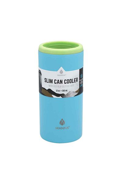 manna Durable Design Slim Can Cooler Tumbler with Non-Slip Silicone Base 355 ml