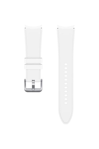 Samsung Curea smartwatch Samsung Ridge Sport Band pentru Galaxy Watch 4 / 4 Classic (20mm, M/L), Alb