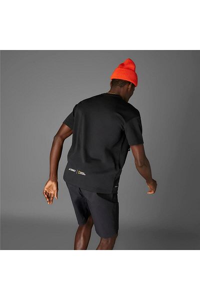 adidas Men's Black Graphic Tee (Short Sleeve Ng U Ar F Gfx t Jd5964